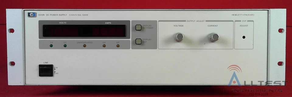 HP/Agilent 6012B DC Power Supply 0-60V, 50A (1KW Max) - Image 1 of 1