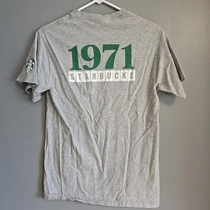 Starbucks 50th Anniversary 1971-2021 Gray Limited Edition Employee T-Shirt Small - Bild 1 von 6