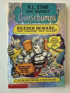 Give Yourself Goosebumps Creepy Creations of Professor Shock (#14) R L Stine 1st - Picture 1 of 12