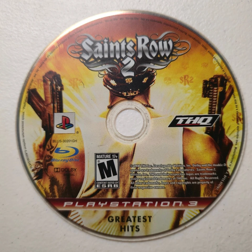 Videojuego Saints Row 2 Greatest Hits PlayStation 3 Maduro M Foto 1 de 1