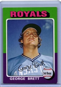 2006 Topps George Brett #228 1975 Throwback Rookie Kansas City Royals HOF - Picture 1 of 2