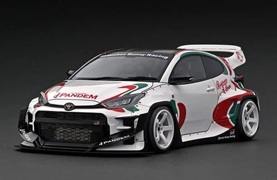 Ignition Model Ig2908 1/18 Pandem Gr Yaris 4Ba White - Image 1 of 4