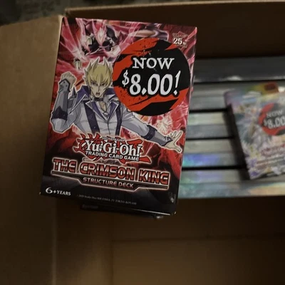 Konami Yu-Gi-Oh! TCG The Crimson King Structure Deck - 11 Boxes - Image 1 of 2