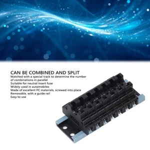7 Way Holder 32V Block Box With Rail Detachable Holder For New - Picture 1 of 22