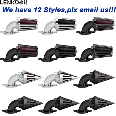 Filtro de admisión de filtro de aire para Harley Softail Dyna Touring Road King Street Glide Foto 1 de 4