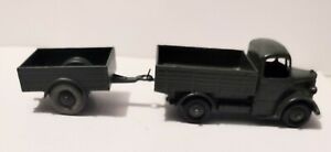Dinky Toys Military 25WM Bedford  truck with a 27M Landover trailer.   