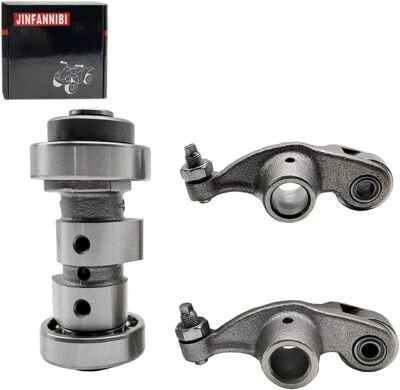 Cam Shaft Camshaft & Rocker Arms Kit for Yamaha TTR125E 2003-2009 TTR125LE 03-22 — 第 1/4 张图片