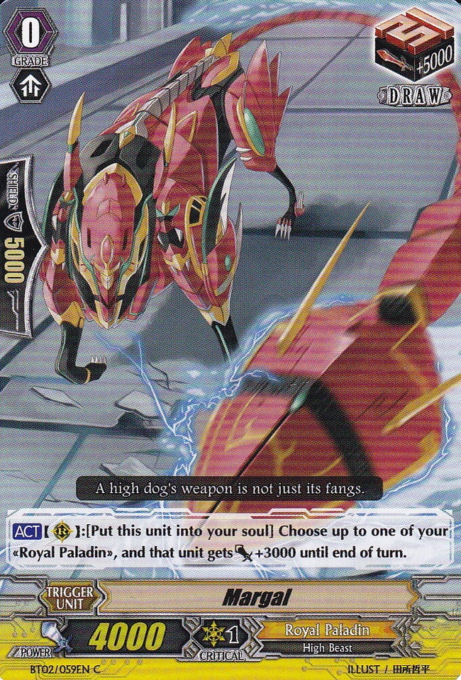 4 x Margal - BT02/059EN - C Near Mint / Mint, English - Image 1 of 1