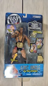 Kurt Angle "Trash Talkin' Champions" Action Figure -JAKKS Pacific 2002 Working! - Picture 1 of 2
