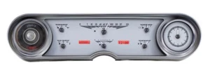 Dakota Digital 65 66 Cadillac Car Analog Gauge System Silver Red VHX-65C-CAD-S-R - Picture 1 of 6