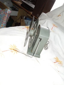 Vintage J H Bunnell Telegraph Ticker Tape Take Up / Winder Reel Clean  Works - Picture 1 of 14