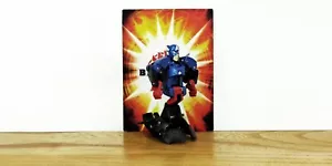 New HTF Bakugan vs Marvel: Aquos CAPTAIN AMERICA (Bucky Barnes) Spin Master Rare - Picture 1 of 10