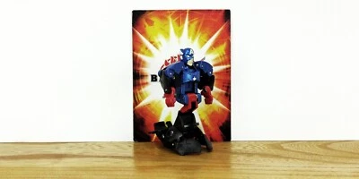 New HTF Bakugan vs Marvel: Aquos CAPTAIN AMERICA (Bucky Barnes) Spin Master Rare - Image 1 of 4