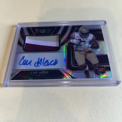 2020 Select Cam Akers 3 Color Patch Auto 06 /99 - Image 1 of 3
