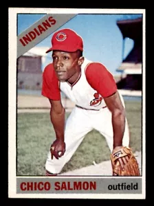 1966 Topps Baseball #594 Chico Salmon EX *d2 - Picture 1 of 2