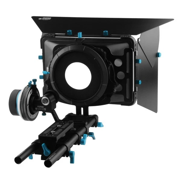 FOTGA DP500 2S Follow Focus+DP3000 M2 Baseplate Support Rig+M2 Matte Box Sets - Image 1 of 4