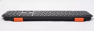 Keyboard Riser Feet Compatible with Logitech MX Keys Black Orange Ergonomic - Picture 1 of 5