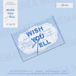 Segundo mini álbum de terciopelo rojo Wendy versión QR Wish You Hell Productos oficiales de K-POP - Imagen 1 de 2