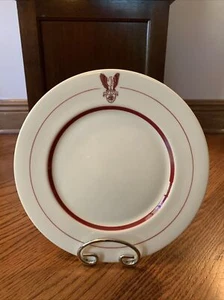 PLACA DE COLECCIÓN DE 1940 WALKER VITRIFICADA CHINA FTD 10 1/2" CON BANDA INTERIOR ROJA/ANILLO EXTERIOR - Imagen 1 de 5