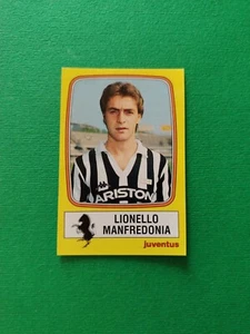 FUSSBALLSPIELER PANINI 1985 86 MANFREDONIA 119 JUVENTUS STICKER KIOSK SELTEN AUSVERKAUFT - Bild 1 von 2