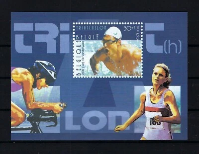 [NIA26] Bélgica NA7-NL Juegos Olímpicos MNH ** Recuerdo 2000 EXCELENTE Foto 1 de 2