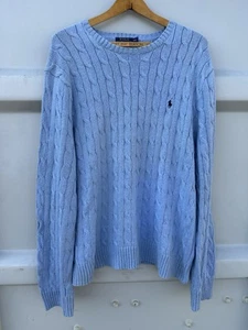 Herren Polo Ralph Lauren Pullover mit Zopfmuster XXL - Bild 1 von 6