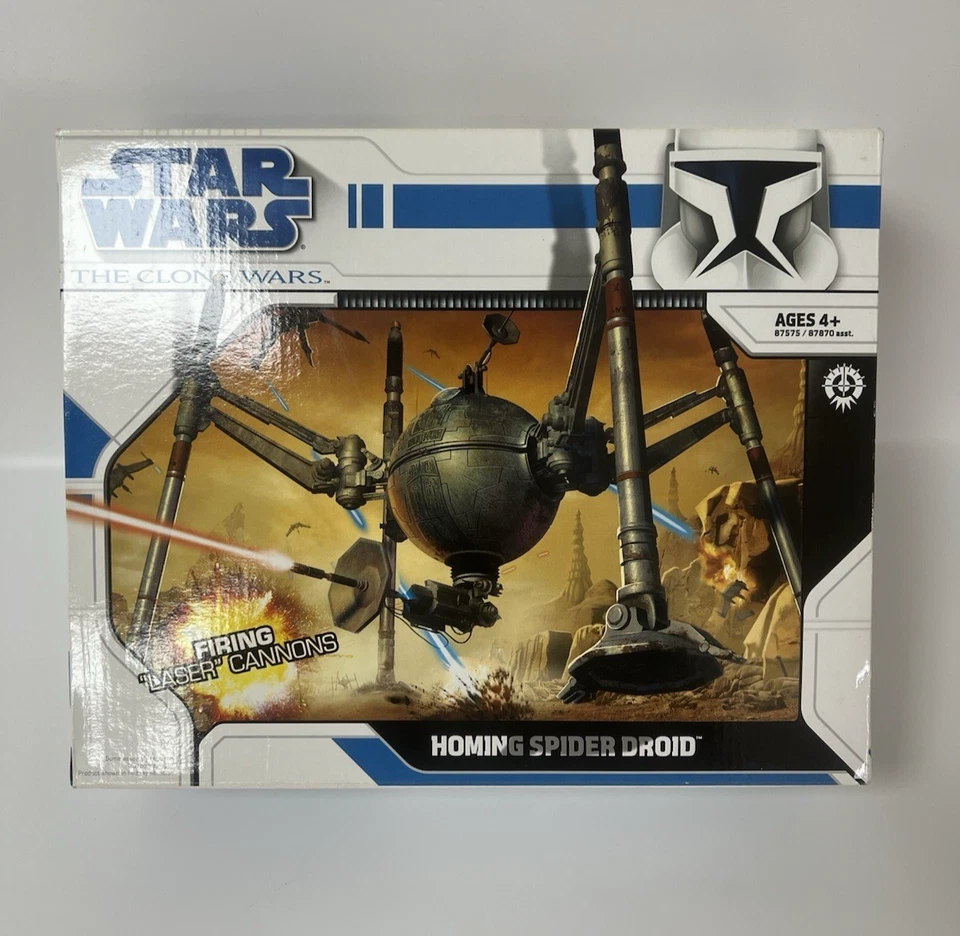 Star Wars The Clone Wars Homing Spider Droid Hasbro NEW & Sealed 2008 - Image 1 of 4