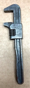 Vintage Pipe Adjustable Wrench #9 AUTO Made in USA - Picture 1 of 3