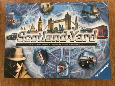 Scotland Yard, The Hunt For Mr X Board Game By Ravensburger 2014 Complete VGC - Image 1 of 4