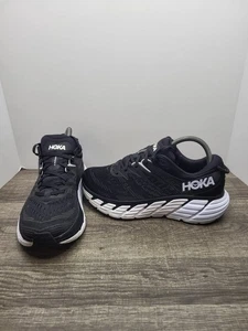 Hoka One One Womens Gaviota 4 1123199  Black Running Shoes Sneakers Size 8.5 D - Picture 1 of 10