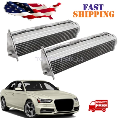2X Intercooler para Audi A6 A7 A8 S4 S5 Q5 Q7 SQ5 3,0 L 2010-2017 06E145621F Foto 1 de 4