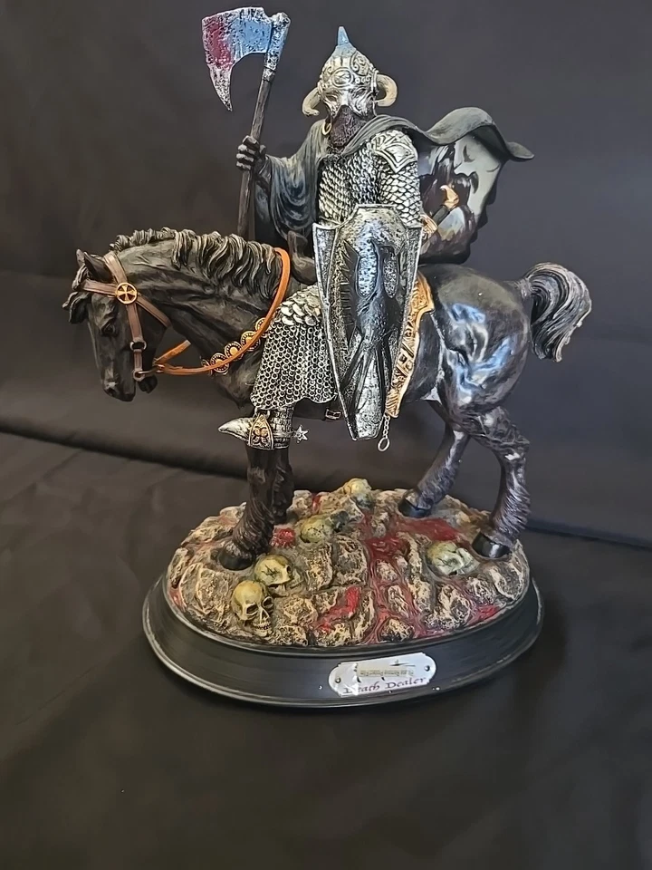 Estatua de resina Frank Frazetta Death Dealer 2020 Bradford Mint Foto 1 de 4