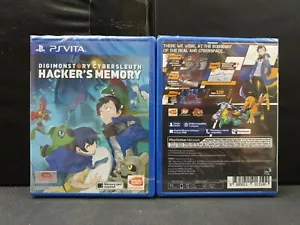 (ASIA ENGLISH VER) PS VITA Digimon Story Cybersleuth Hacker's Memory (Brand New) - Picture 1 of 5