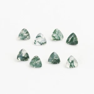 Venta al por mayor Musgo Ágata Trillón Corte Facetado 10x10mm - 15X15mm Piedras Preciosas Sueltas - Imagen 1 de 5