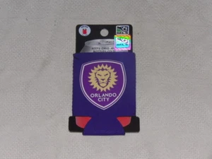 MLS Orlando City SC FC Can/Bottle Neoprene Koozie Cooler Coolie Holder NEW - Picture 1 of 2