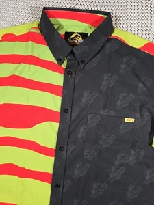 RSVLTS X Jurassic Park 'Tour Begins Here' Button Down Shirt Men Sz XL Kunuflex - Picture 1 of 15