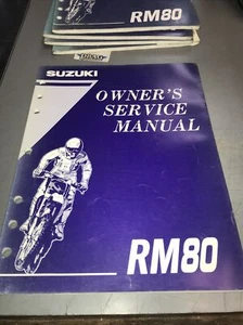 OEM Suzuki 99011-02B71-03A 1997 1998 RM80 Owner's Service Manual - Picture 1 of 3