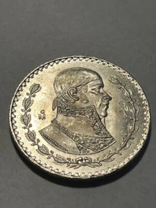 1963 Mexico 1 Peso/Billon/BU #11570 - Picture 1 of 2