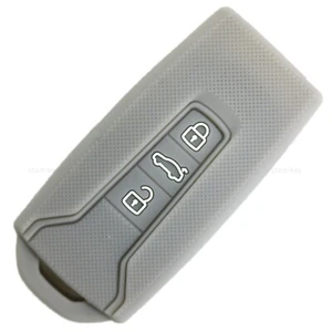 Custodia chiave auto Keyless Go cover per VW Volkswagen Touareg CR7 CR8 dal 2019 - Foto 1 di 4