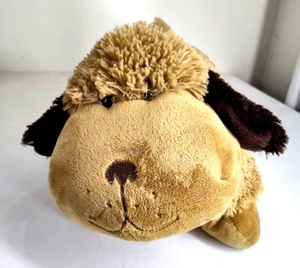 Cute & Snuggly Pillow Pets Dog 18" Plush Stuffed Animal Brown Puppy 2010 - Picture 1 of 11