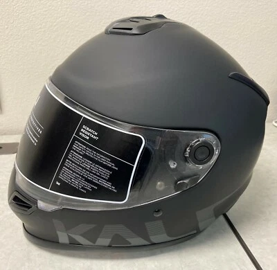 Casco completo Kali negro mate para bicicleta de calle XL Foto 1 de 4