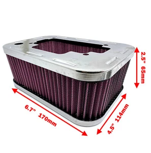 Air Filter assembly For Weber 32/36 DGV DGAV DGEV Carb 99217.331 Washable - Picture 1 of 9