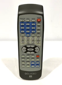 GO VIDEO ORIGINAL RW DVD+ REWRITABLE REMOTE CONTROL FOR DVD RECORDER PLAYER - Picture 1 of 5