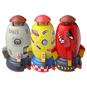 Water Rocket Sprinkler Toy Outdoor Water Spray Rocket Launch Splashing Toy - Picture 1 of 14