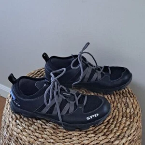 Shimano Mens SH-FN 22 Biking/Spin/Cycling Black Shoes Size EU42/US8.5 - Picture 1 of 8