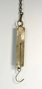 Scale - Chatillons Spring Balance/15 Kilo 30 Lbs/ For Decoration or Weighing - Picture 1 of 5