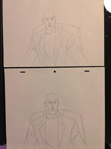 X-MEN Animación Celdas Producción Arte Cómic Wolverine PROFESSOR X MARVEL X1 - Imagen 1 de 3