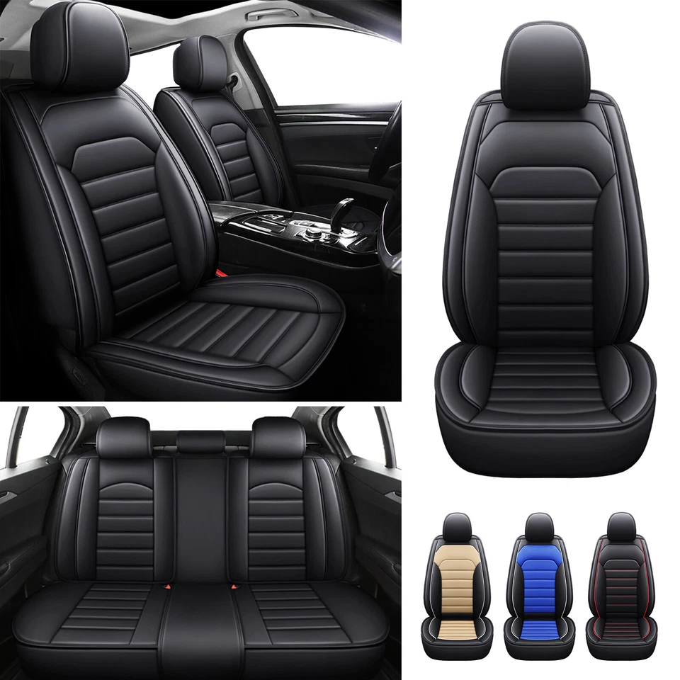 For Acura TLX RDX ILX TSX Car Seat Covers Full Set Front Rear Seat Protector - Изображение 1 из 4