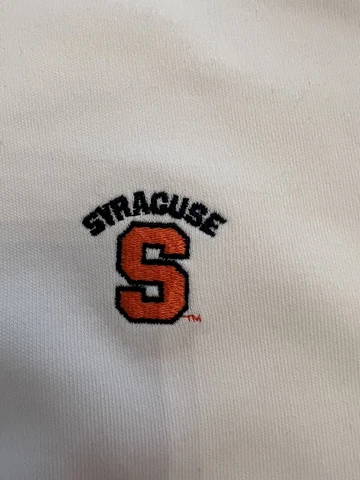 Syracuse Orange Sweatshirt Large  long sleeve mens lCotton new with tags Cover