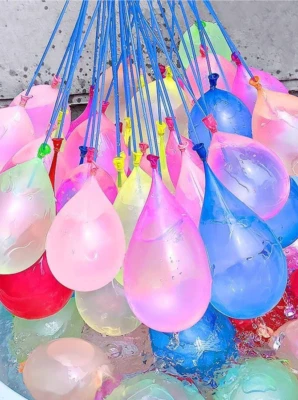 111 PCS Water Bomb Balloons - Fun Summer Toy for Outdoor Parties & Games! - Image 1 of 4